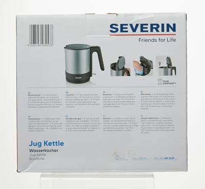 Severin WK3409 Waterkoker Zwart - thumbnail