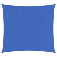 VidaXL Zonnezeil 160 g/m² 2x2 m hdpe blauw - thumbnail