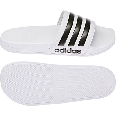 adidas Adilette Shower Slippers Wit Zwart