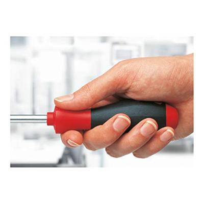 Wiha Schroevendraaier | snedebreedte 10 mm | klinglengte 200 mm meercomponentengreep | ronde kling | 1 stuk - 00711 00711