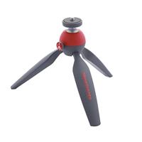 Manfrotto MTPIXI-RD Treppiedi da Tavolo di Tipo Pixi, Rosso/Grigio - thumbnail