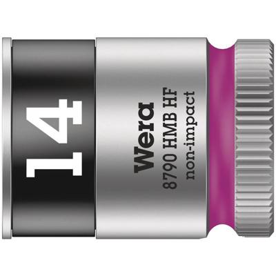 Wera 8790 HMB HF Zyklop Hand- en Machinedop, met 3/8"-aandrijving met vasthoudfunctie, 14.0 x 29.0 mm - 1 stuk(s) - 05003748001