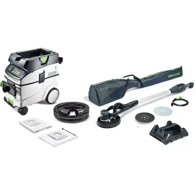 Festool PLANEX LHS-E 225/CTM 36-Set Langnek-schuurmachine- en stofzuigerset | Voor intensief gebruik - 578418 Festool PLANEX LHS-E 225/CTM 36-Set Langnek-schuurmachine- en stofzuigerset | Voor intensief gebruik - 578418