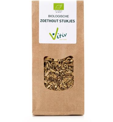Vitiv Zoethoutstukjes bio 50 Gram