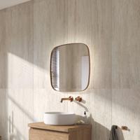 Ben Beau Spiegel 60x4x60 cm Geborsteld Koper - thumbnail