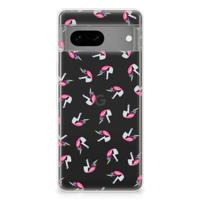 TPU bumper voor Google Pixel 7 Unicorns - thumbnail