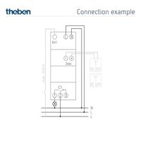 Theben SELEKTA 171 top3 RC DIN-rail schakelklok 230 V/AC - thumbnail