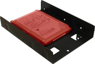 Inter-Tech 88885232 3.5 inch HDD-inbouwframe voor 2.5 inch - thumbnail