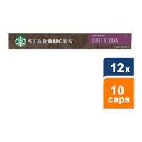 Starbucks - Caffè Verona Dark Roast by Nespresso - 12x 10 Capsules - thumbnail
