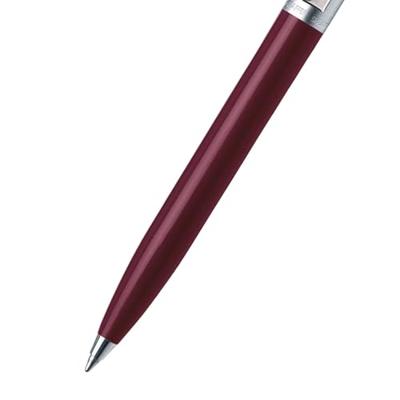 Sheaffer SF-E23217251 Balpen Sentinel M Burgundy Brushed Chrome Chrome Plated