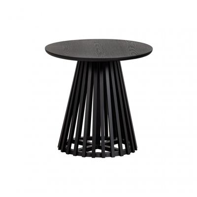 vtwonen Bijzettafel 'Slats' Grenenhout, 50cm