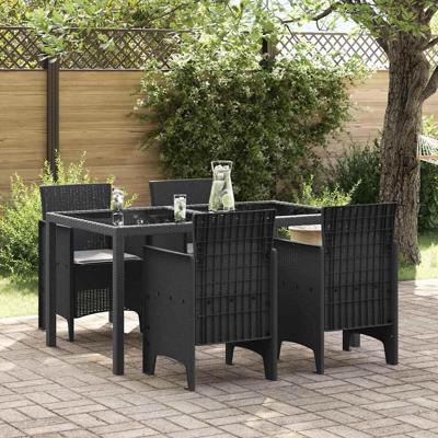 Tuinstoel 4 pcs Antraciet 53 x 49 x 85 cm PP