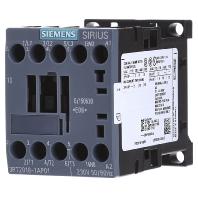 Siemens 3RT2018-1AP01 Contactor 3x NO 7.5 kW 230 V/AC 16 A Met hulpcontact 1 stuk(s) - thumbnail