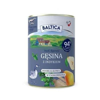 BALTICA Smaki regionów Goose with turkey - natvoer voor honden - 400g