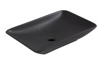 Wiesbaden Opzetwastafel Kar� 58x36x11,5 cm Mat Zwart - thumbnail