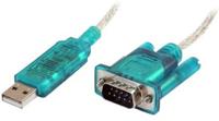 StarTech.com USB 2.0 naar seriële adapterkabel - USB naar RS232 / DB9 interfaces converter - stekker/stekker 0,9 m - thumbnail