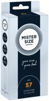 MISTER SIZE 57 - Iets Ruimere Condooms Ultradun 10 stuks - thumbnail