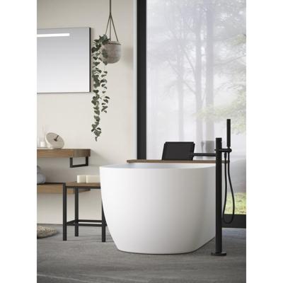 Looox Chill vrijstaand ligbad - 170x80x60cm - Acryl - mat wit chill17080mw