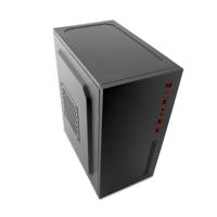 ATX Micro Box CoolBox PCC-MPC45-1 Zwart - thumbnail