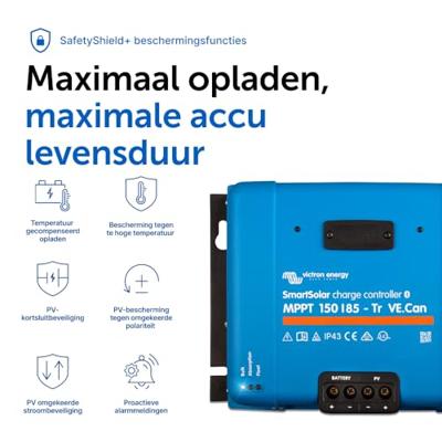 Victron Energy SmartSolar 150/85-Tr VE.Can Laadregelaar voor zonne-energie MPPT 12 V, 24 V, 48 V 85 A