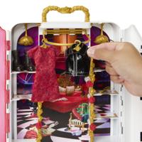Mattel Disney Descendants 4: De opkomst van rood, kastspeelset met exclusieve kleding en accessoires, Red's Rise & Rebel speelgoedkast - thumbnail