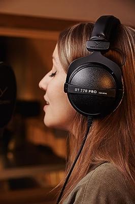 Beyerdynamic DT 770 PRO Hoofdtelefoons Bedraad Hoofdband Muziek Zwart - thumbnail
