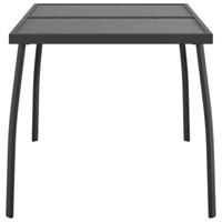 Tuintafel 110x80x72 cm staalgaas antracietkleurig - thumbnail