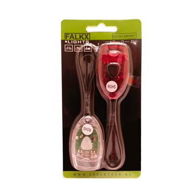 Falkx led verlichting set elastiek (hangverpakking).