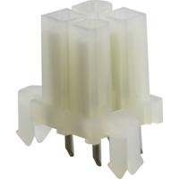 Molex 15247040 Female header, inbouw (standaard) Totaal aantal polen: 4 Rastermaat: 4.2 mm Inhoud: 1 stuk(s) Tray - thumbnail
