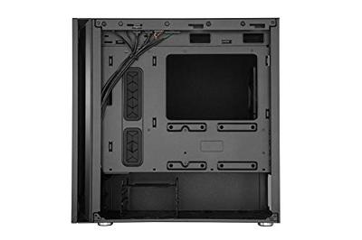 Cooler Master Silencio S400 TG Midi-tower PC-behuizing Zwart 2 voorgeïnstalleerde ventilators, Zijvenster, Stoffilter, Geluidsdemping