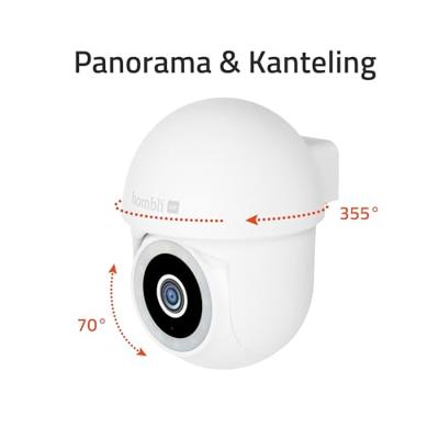 HOMBLI Pan & Tilt Cam 4K IP-camera HOMBLI Pan & Tilt Cam 4K IP-camera