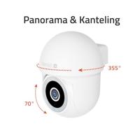 HOMBLI Pan & Tilt Cam 4K IP-camera - thumbnail