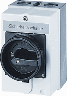 Eaton P3-63/I4/SVB-SW Onderhoudsschakelaar Voor bodembevestiging, Vergrendelbaar 690 V Zwart 1 stuk(s)