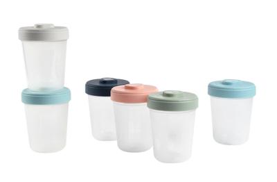 BEABA Set 2de leeftijd 6 porties clip - (6x250ml)