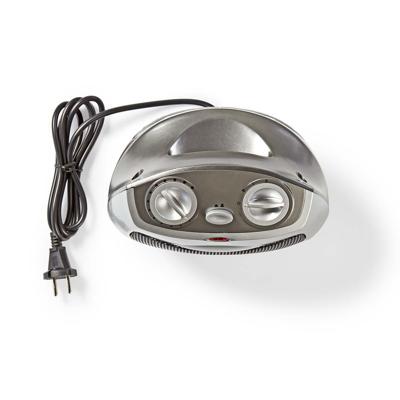 Nedis Keramische ventilatorkachel | 750 & 1500 W | Grijs