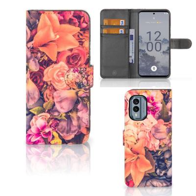 Nokia X30 Hoesje Bosje Bloemen Nokia X30 Hoesje Bosje Bloemen