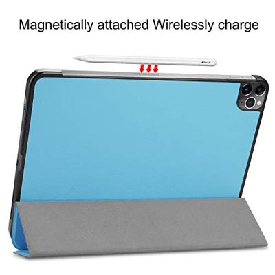 3-Vouw sleepcover hoes - iPad Pro 11 inch (2020) - Lichtblauw 3-Vouw sleepcover hoes - iPad Pro 11 inch (2020) - Lichtblauw