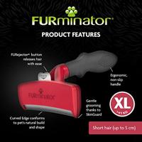 FURminator Deshedding undercoat hond kort haar XL - thumbnail