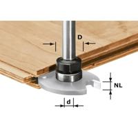 Festool S8 1,5-5 KL16 Spindel voor schijfgroeffrees + lager S 8mm - 499803 - thumbnail