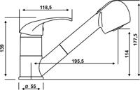 Cornat 3102 Fabio 1Gr-Mengkraan Keuk+Sp Ch - FAB53 - thumbnail