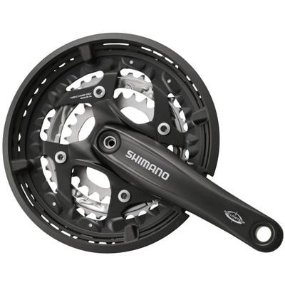 Shimano Crankstel 3 x 10 speed trekking fc-t521 met 175mm crankarm 48-36-26t octalink - zwart