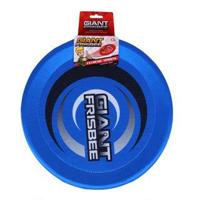 Overige Merken Foam frisbee 40 cm blauw - thumbnail
