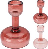 Kandelaar glas 7x10cm omkeerbaar - thumbnail