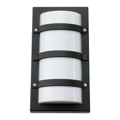 SG Trio LED Wandlamp 10W 2700K mat zwart IP65 IK10 614524