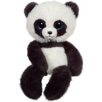 Knuffel Gipsy Toys Panda Leggies Zwart - thumbnail