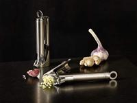 Rosle Knoflookpers Round - RVS - thumbnail