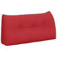 VidaXL Rugkussen rood 100 x 24 x 50 cm stof - thumbnail