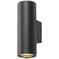 SLV Zwarte wandspotAsto Tube up & down - 2x GU10 - 1006443 - thumbnail