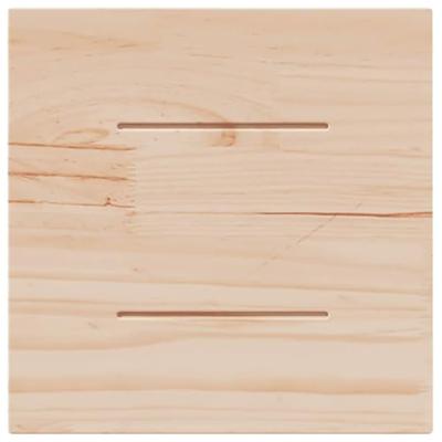Tafelblad vierkant 40x40x1,7 cm massief grenenhout
