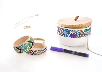 Faber Castell Creatief marker set van 6 stuks